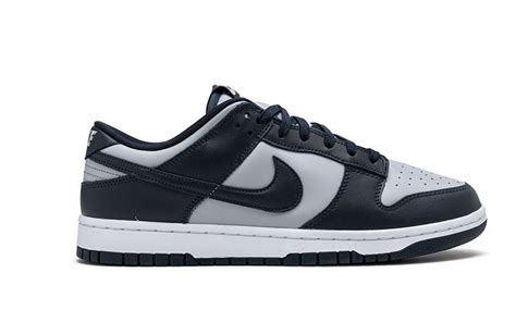 nike dunk low donkerblauw